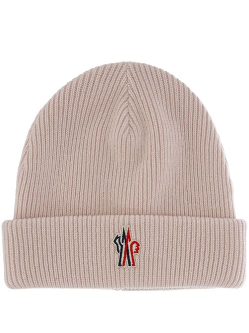 Light pink virgin wool hat Moncler Grenoble | 983B000-09M1115503